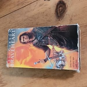 Braveheart vhs tapes